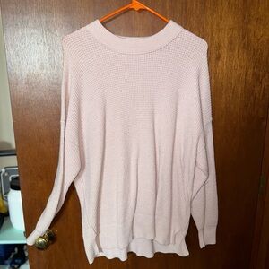 Aerie Soft Blush Crew Neck Sweater